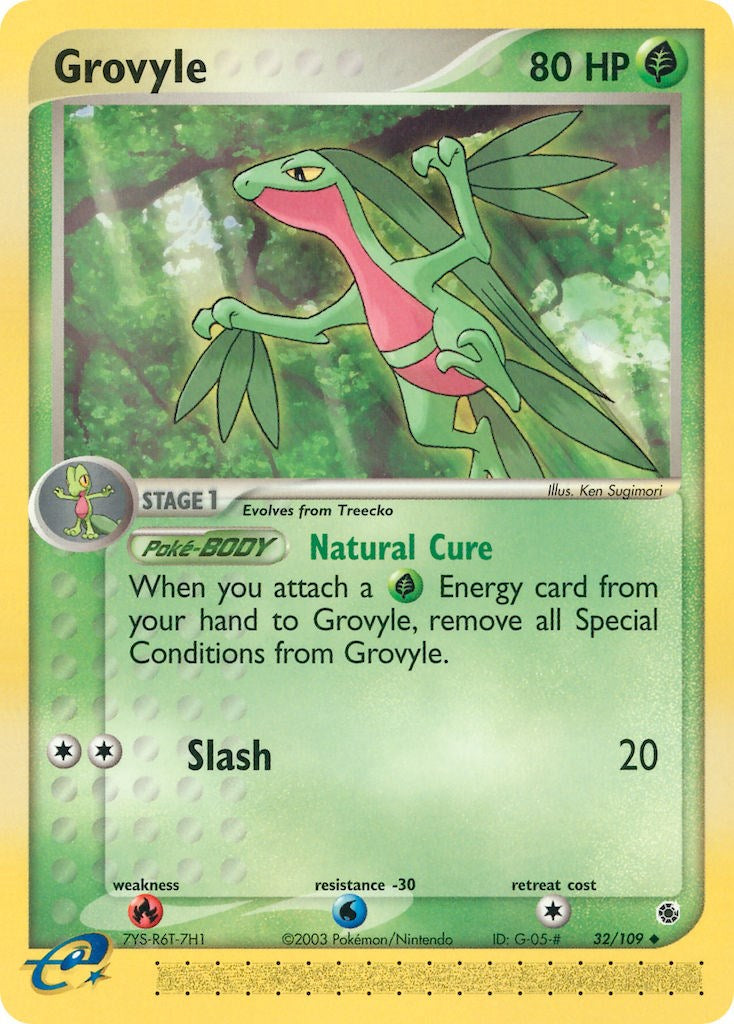 Grovyle (32/109) [EX: Ruby & Sapphire] | Total Play