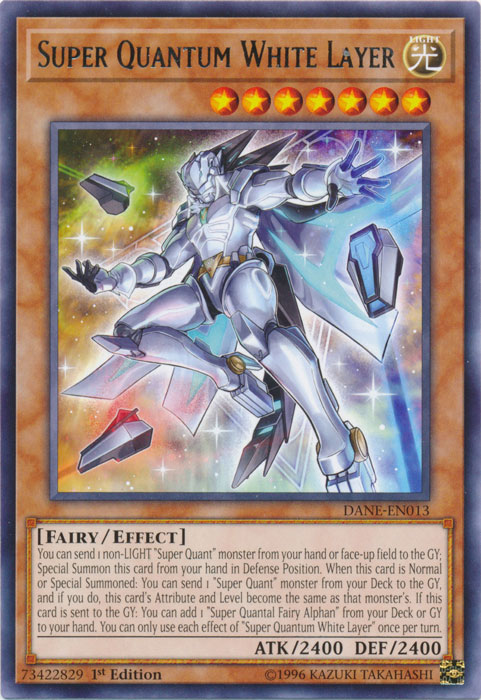 Super Quantum White Layer [DANE-EN013] Rare | Total Play