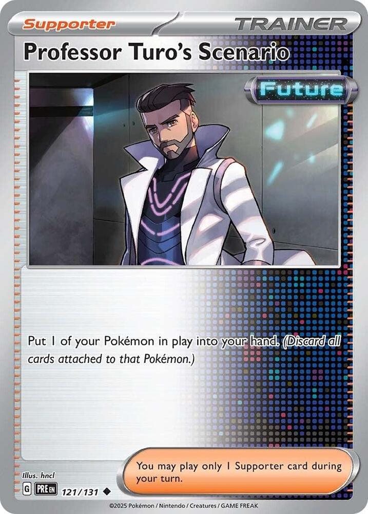 Professor Turo's Scenario (121/131) [Scarlet & Violet: Prismatic Evolutions] | Total Play