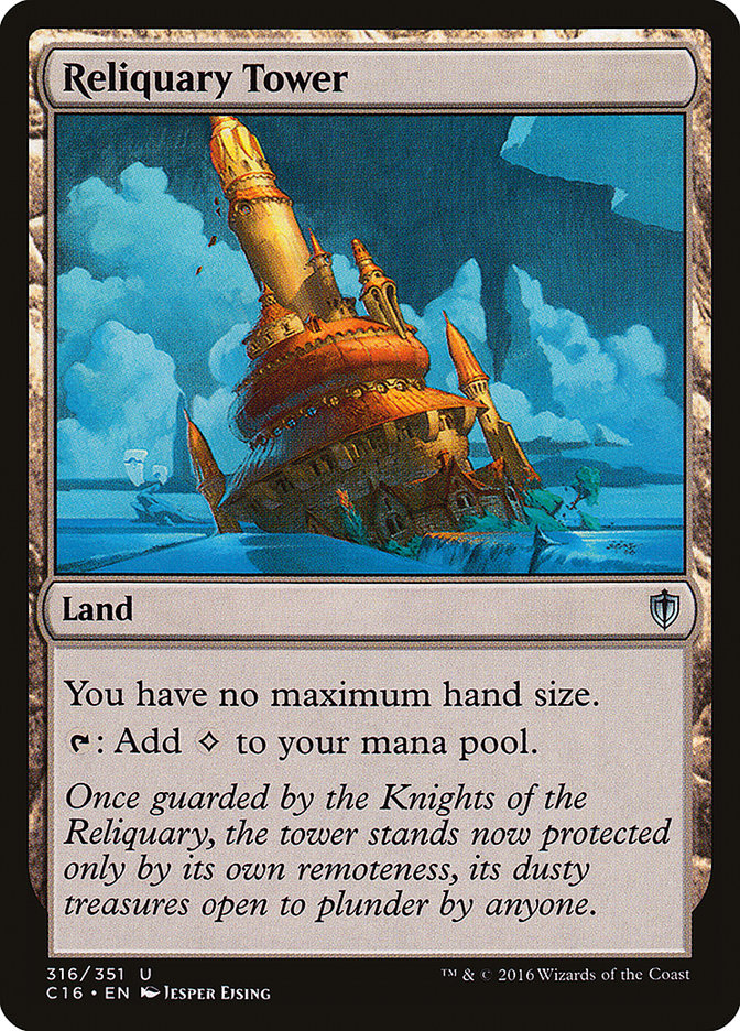 Reliquary Tower [Commander 2016] | Total Play