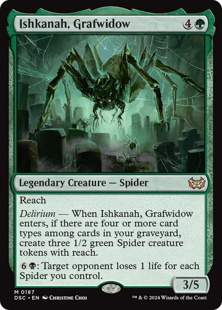 Ishkanah, Grafwidow [Duskmourn: House of Horror Commander] | Total Play