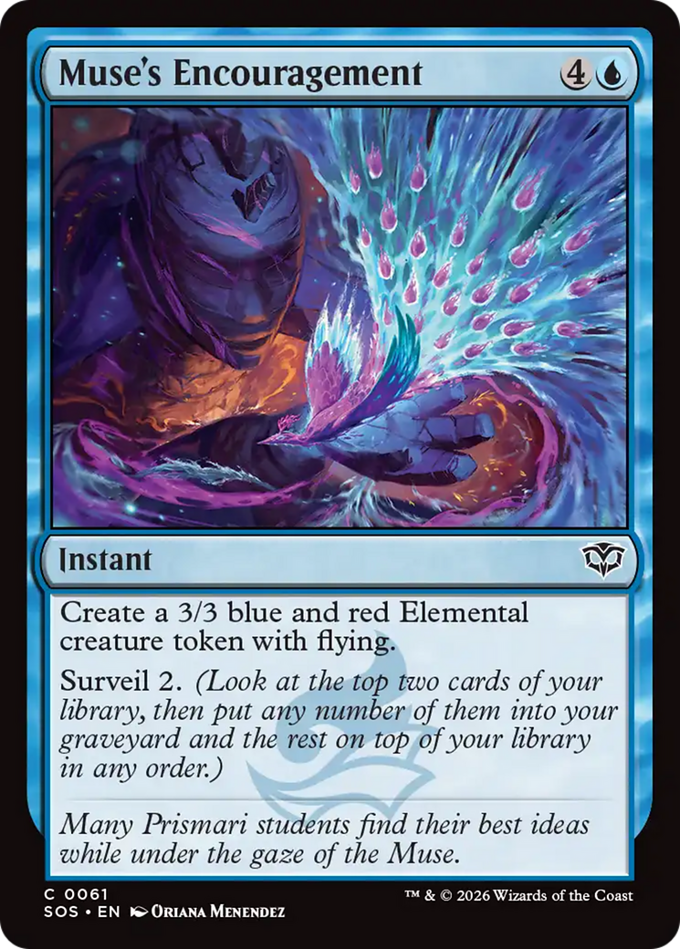 Muse's Encouragement [Secrets of Strixhaven] | Total Play