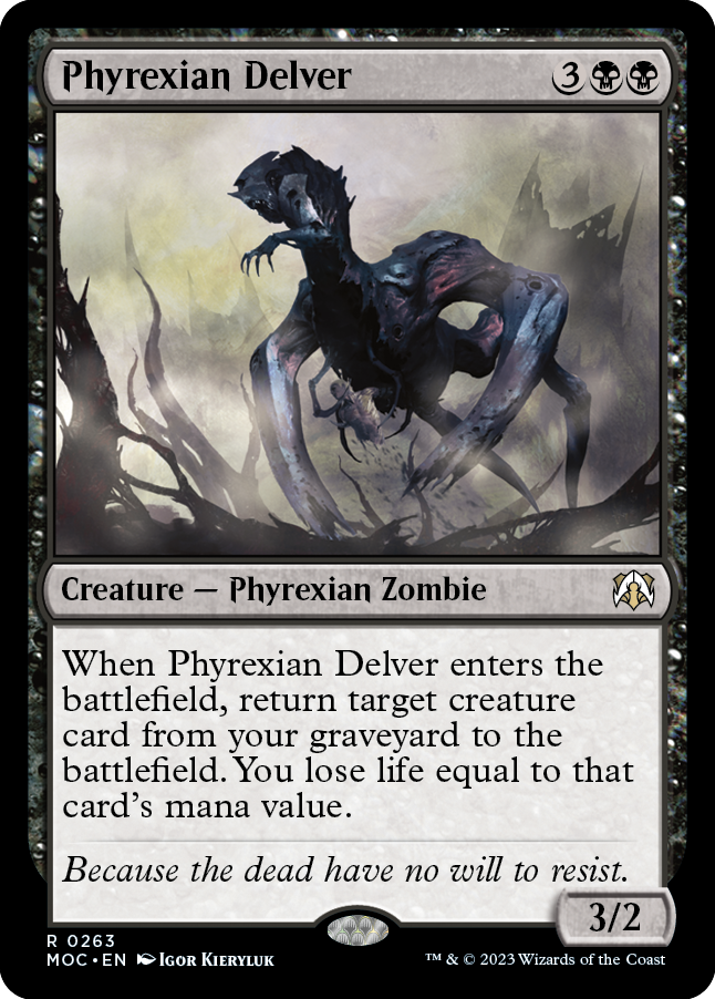 Phyrexian Delver [March of the Machine Commander] | Total Play