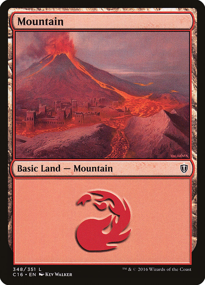 Mountain (348) [Commander 2016] | Total Play