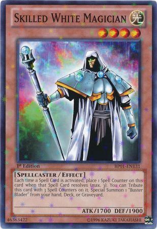 Skilled White Magician [BP01-EN131] Starfoil Rare | Total Play