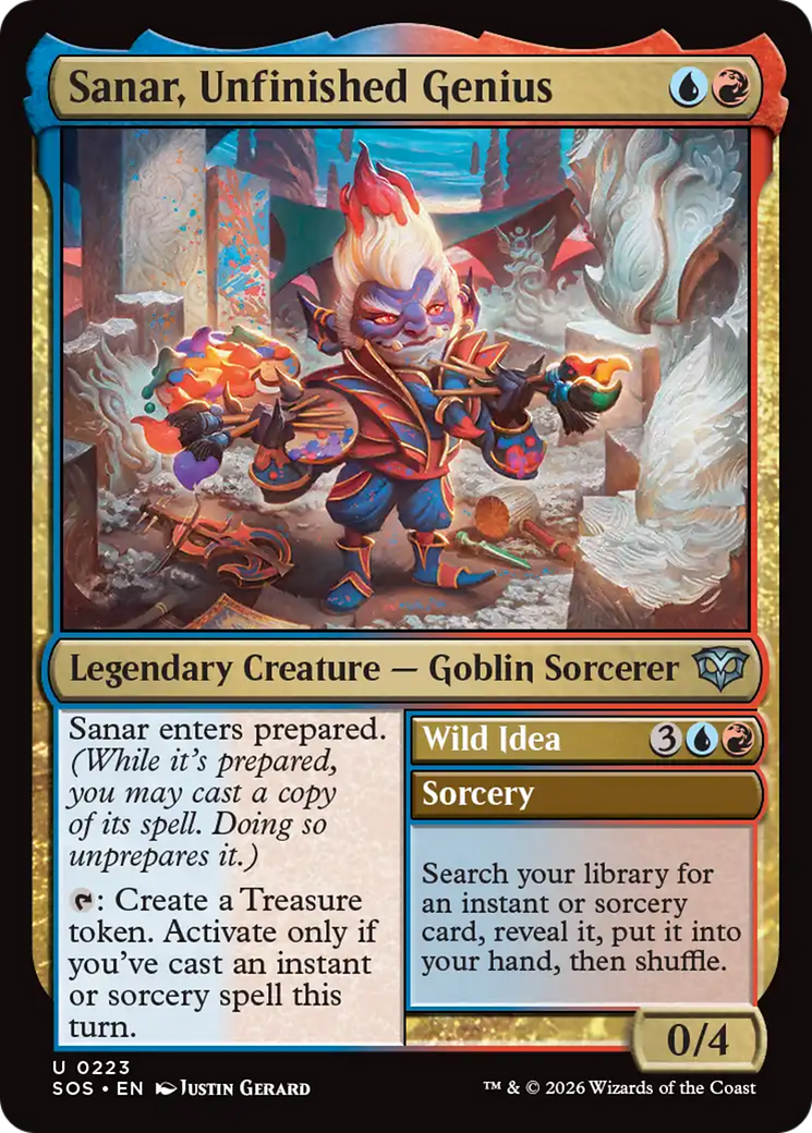 Sanar, Unfinished Genius [Secrets of Strixhaven] | Total Play