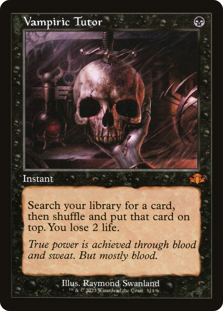 Vampiric Tutor (Retro) [Dominaria Remastered] | Total Play