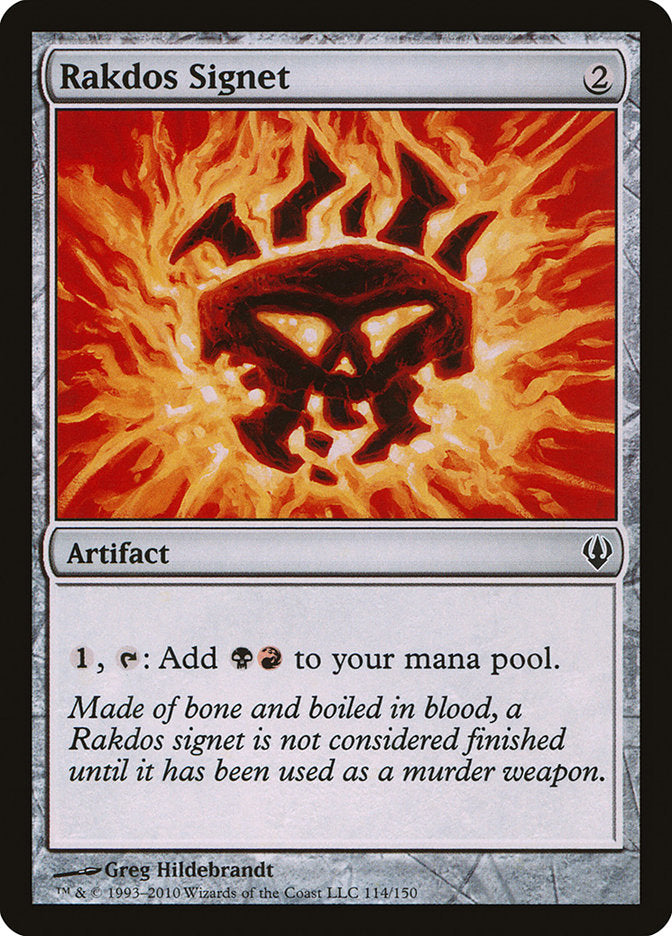 Rakdos Signet [Archenemy] | Total Play