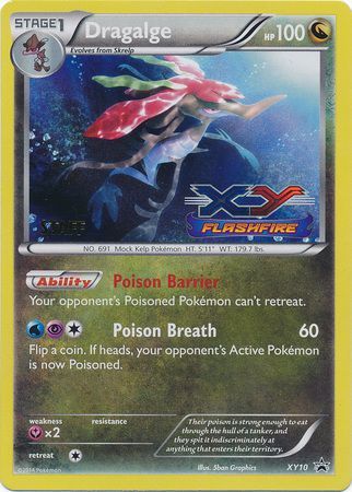 Dragalge (XY10) (Staff) [XY: Black Star Promos] | Total Play