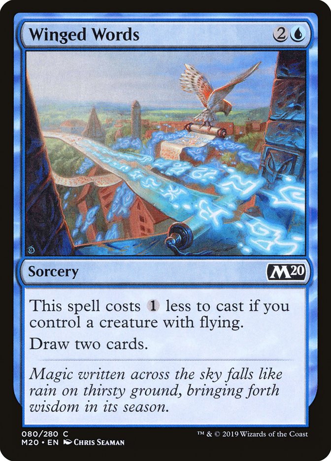 Winged Words [Core Set 2020] | Total Play