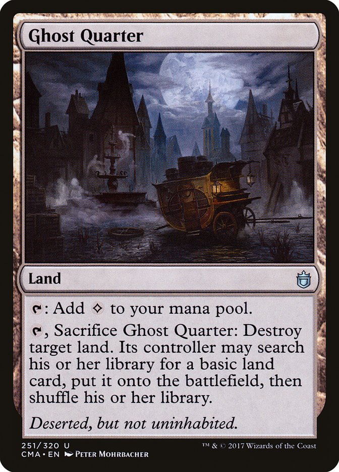 Ghost Quarter [Commander Anthology] | Total Play