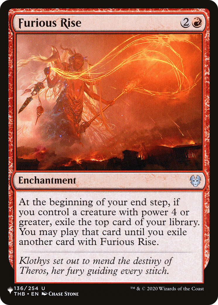 Furious Rise [The List] | Total Play
