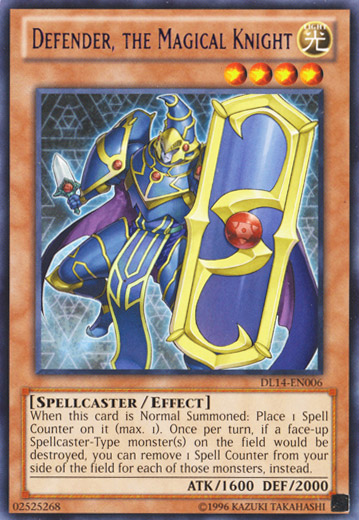 Defender, the Magical Knight (Purple) [DL14-EN006] Rare | Total Play