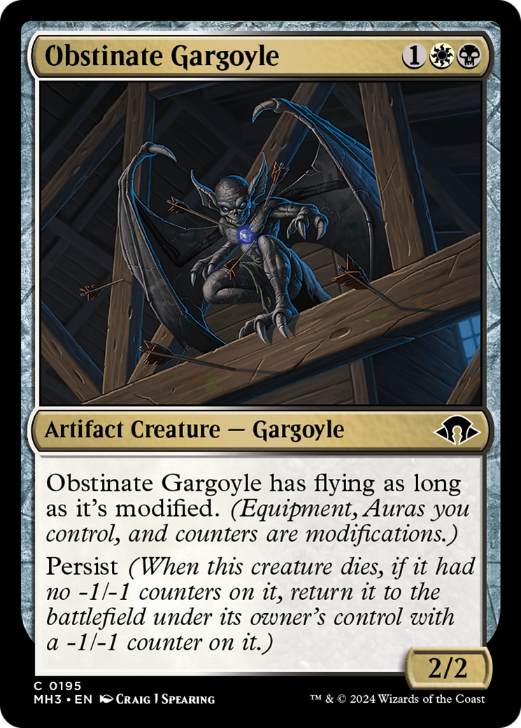 Obstinate Gargoyle [Modern Horizons 3] | Total Play