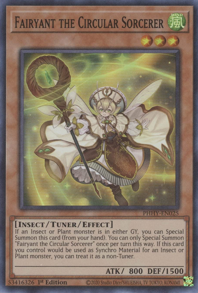 Fairyant the Circular Sorcerer [PHHY-EN025] Super Rare | Total Play