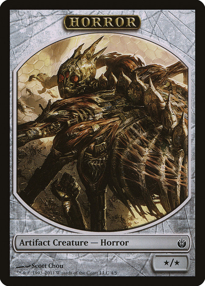 Horror Token [Mirrodin Besieged Tokens] | Total Play
