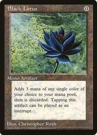 Black Lotus (Oversized) [Oversize Cards] | Total Play