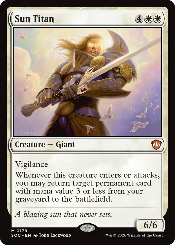 Sun Titan [Secrets of Strixhaven Commander] | Total Play