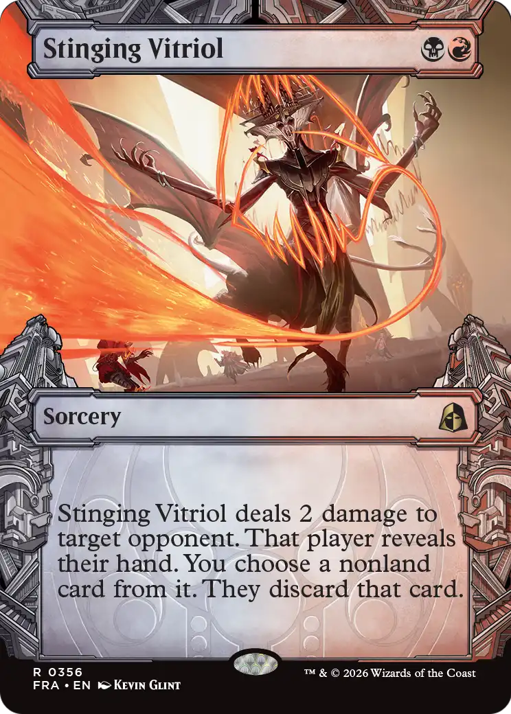 Stinging Vitriol (Showcase) [Reality Fracture] | Total Play