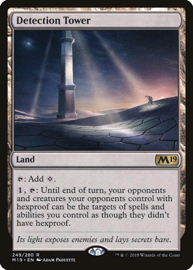 Detection Tower [Core Set 2019] | Total Play