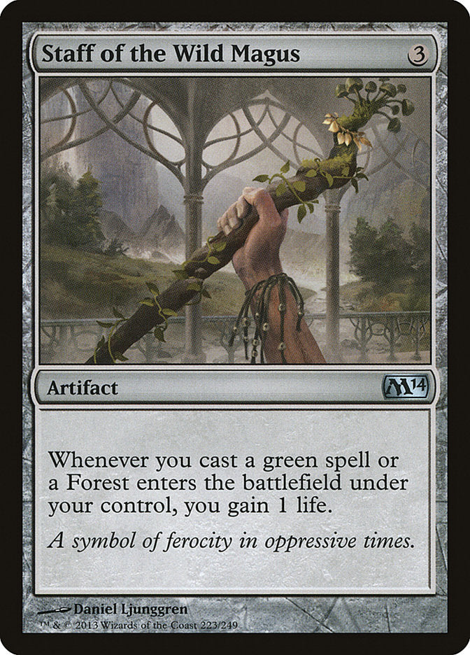Staff of the Wild Magus [Magic 2014] | Total Play