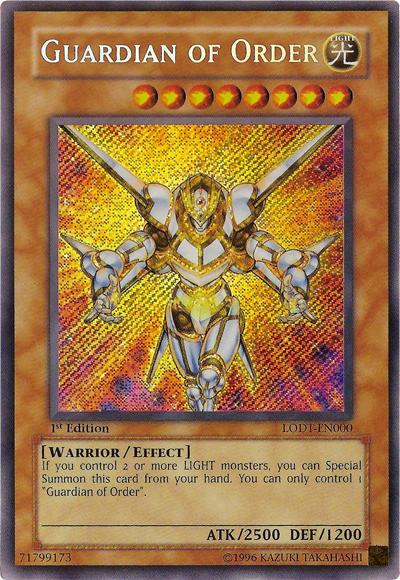 Guardian of Order [LODT-EN000] Secret Rare | Total Play