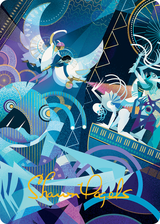 Errant and Giada Art Card (Gold-Stamped Signature) [March of the Machine Art Series] | Total Play