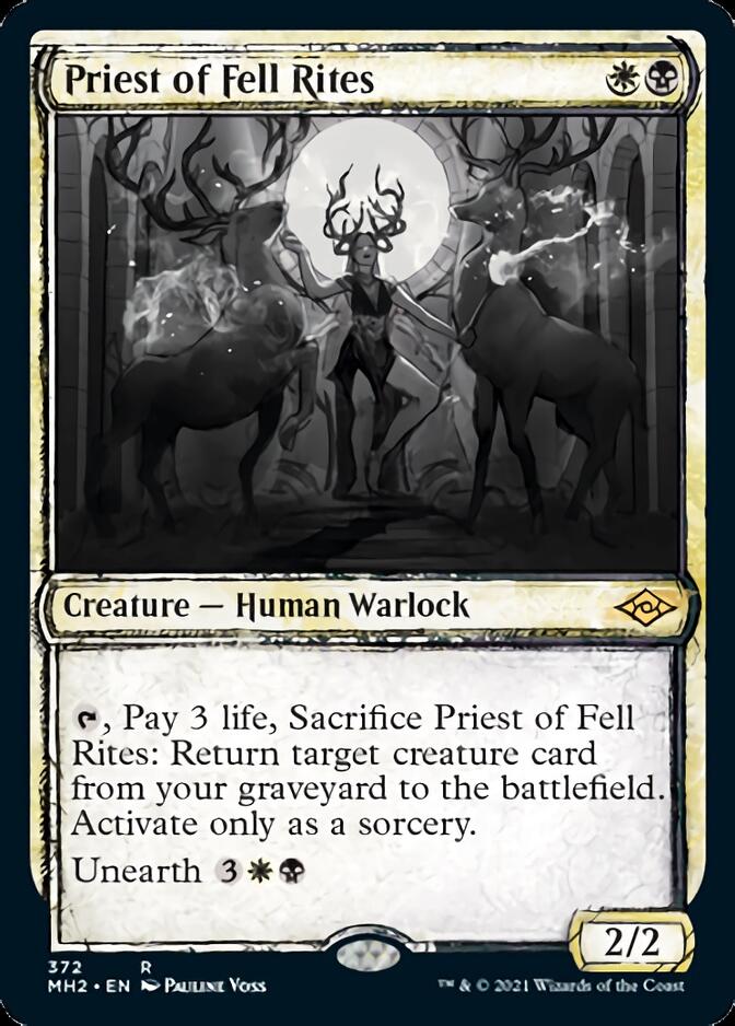 Priest of Fell Rites (Sketch) [Modern Horizons 2] | Total Play