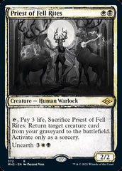 Priest of Fell Rites (Sketch) [Modern Horizons 2] | Total Play