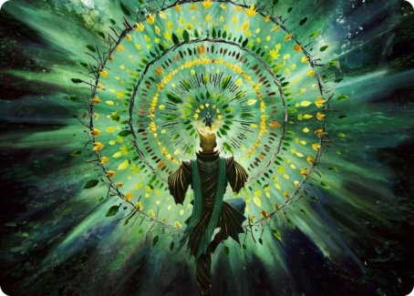 Verdant Mastery Art Card [Strixhaven: School of Mages Art Series] | Total Play