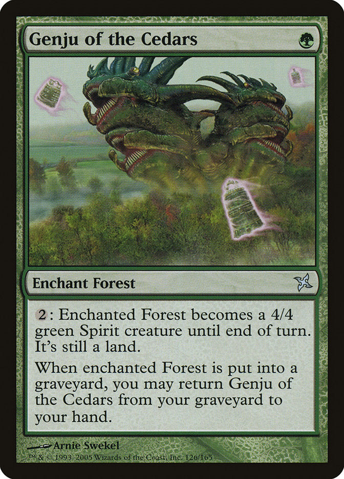 Genju of the Cedars [Betrayers of Kamigawa] | Total Play