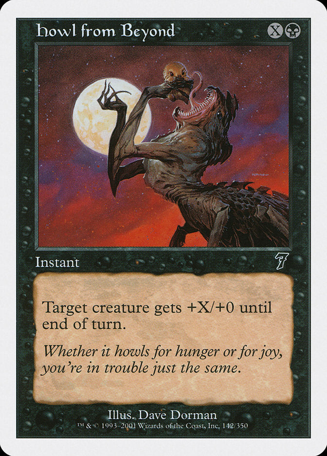 Howl from Beyond [Seventh Edition] | Total Play