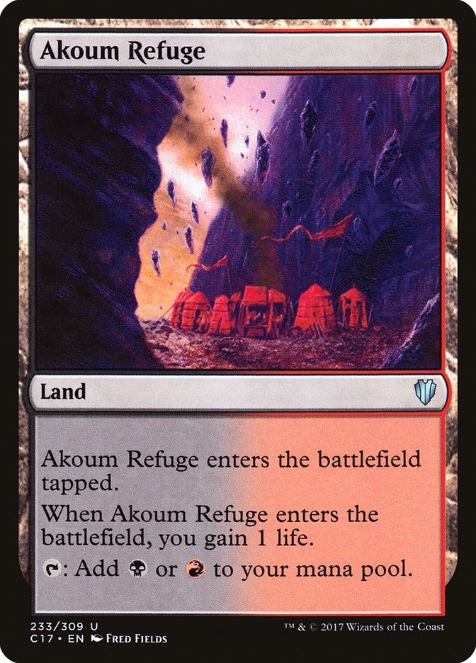 Akoum Refuge [Commander 2017] | Total Play