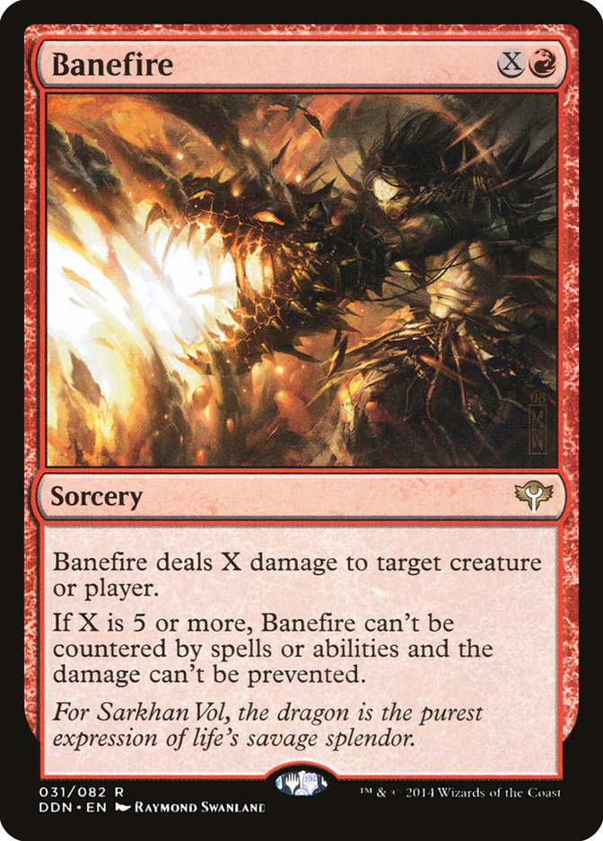 Banefire [Duel Decks: Speed vs. Cunning] | Total Play
