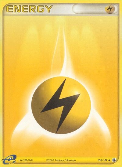 Lightning Energy (109/109) [EX: Ruby & Sapphire] | Total Play
