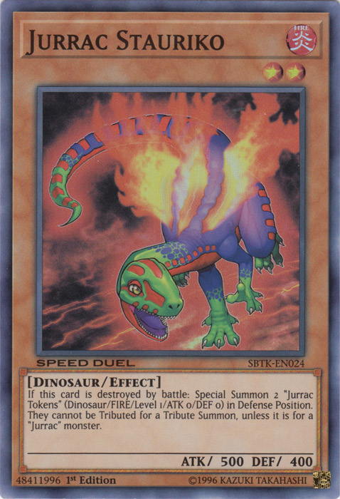 Jurrac Stauriko [SBTK-EN024] Super Rare | Total Play