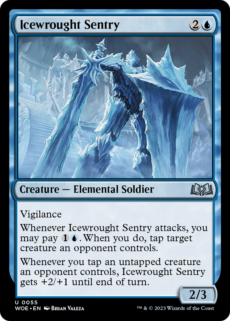 Icewrought Sentry [Wilds of Eldraine] | Total Play