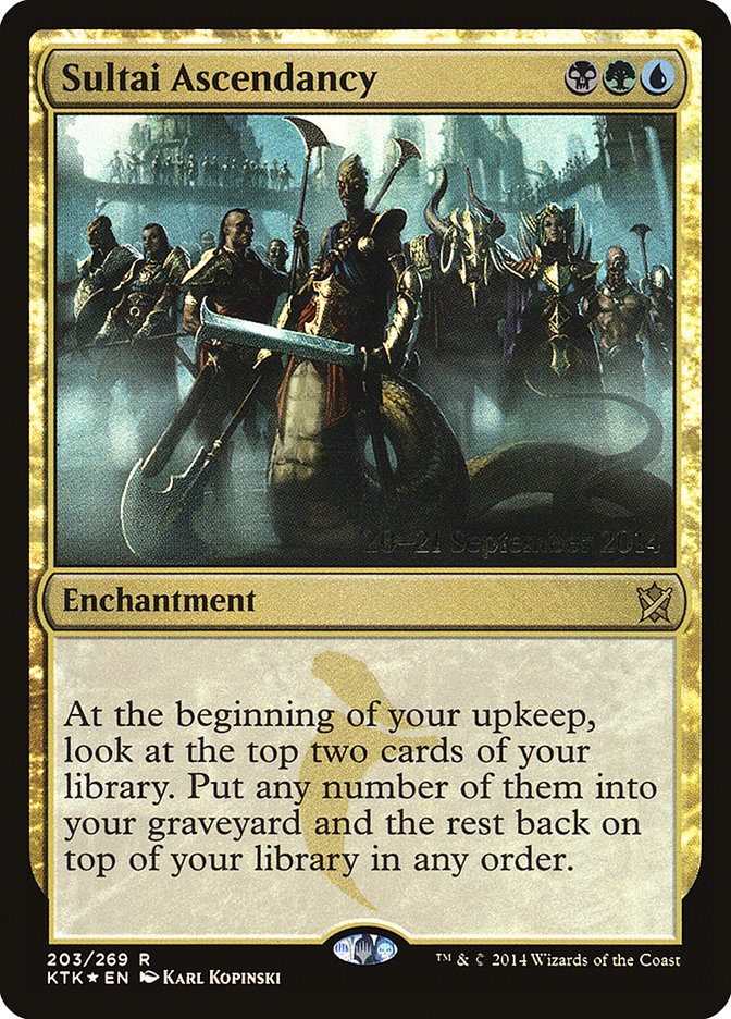 Sultai Ascendancy [Khans of Tarkir Prerelease Promos] | Total Play