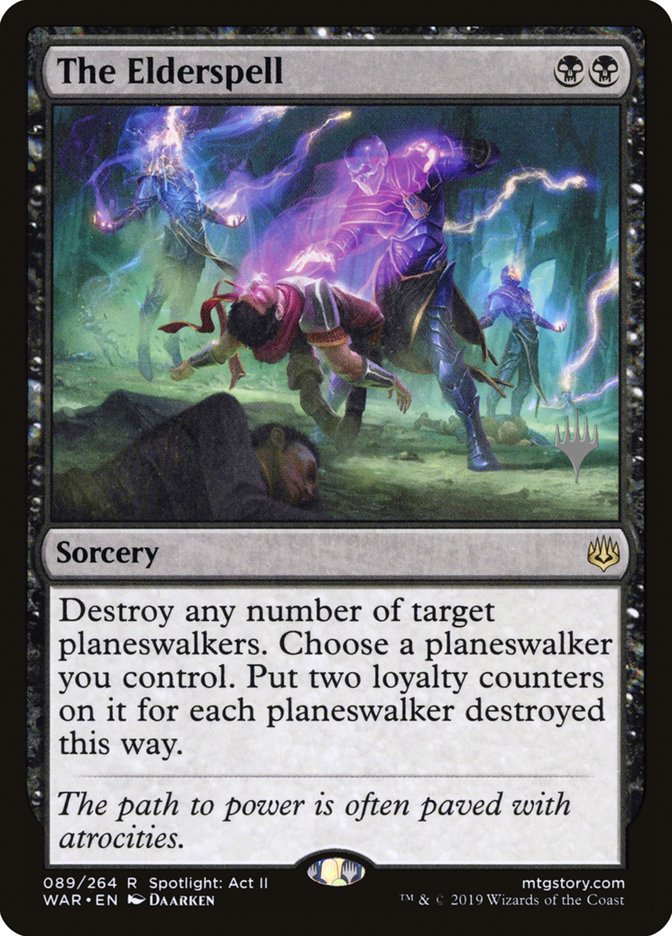 The Elderspell (Promo Pack) [War of the Spark Promos] | Total Play