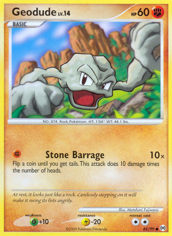 Geodude (65/99) [Platinum: Arceus] | Total Play