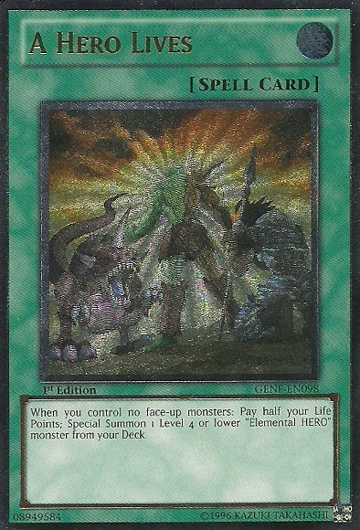 A Hero Lives [GENF-EN098] Ultimate Rare | Total Play