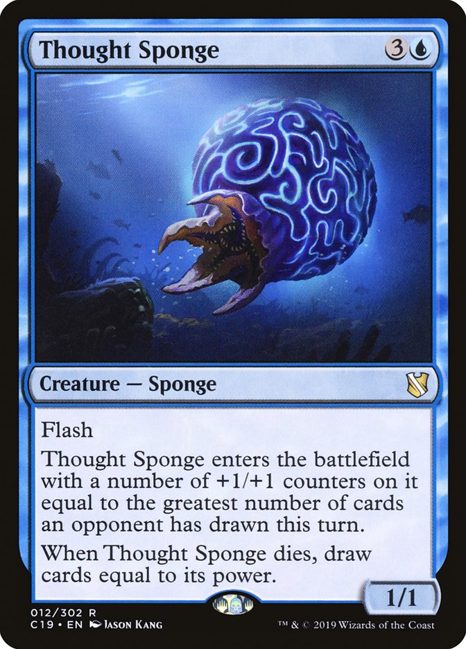 Thought Sponge [Commander 2019] | Total Play
