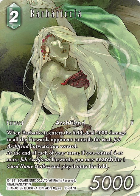 Barbariccia (Full Art) [Opus XIII: Crystal Radiance] | Total Play