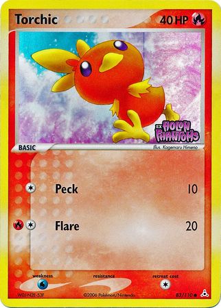 Torchic (83/110) (Stamped) [EX: Holon Phantoms] | Total Play