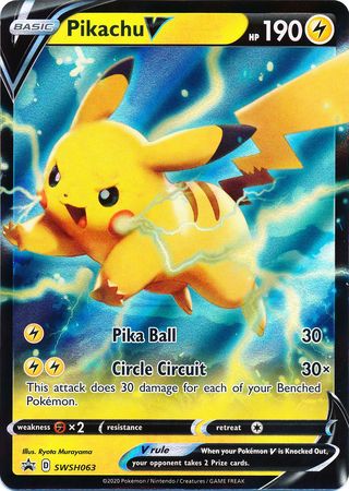 Pikachu V (SWSH063) [Sword & Shield: Black Star Promos] | Total Play