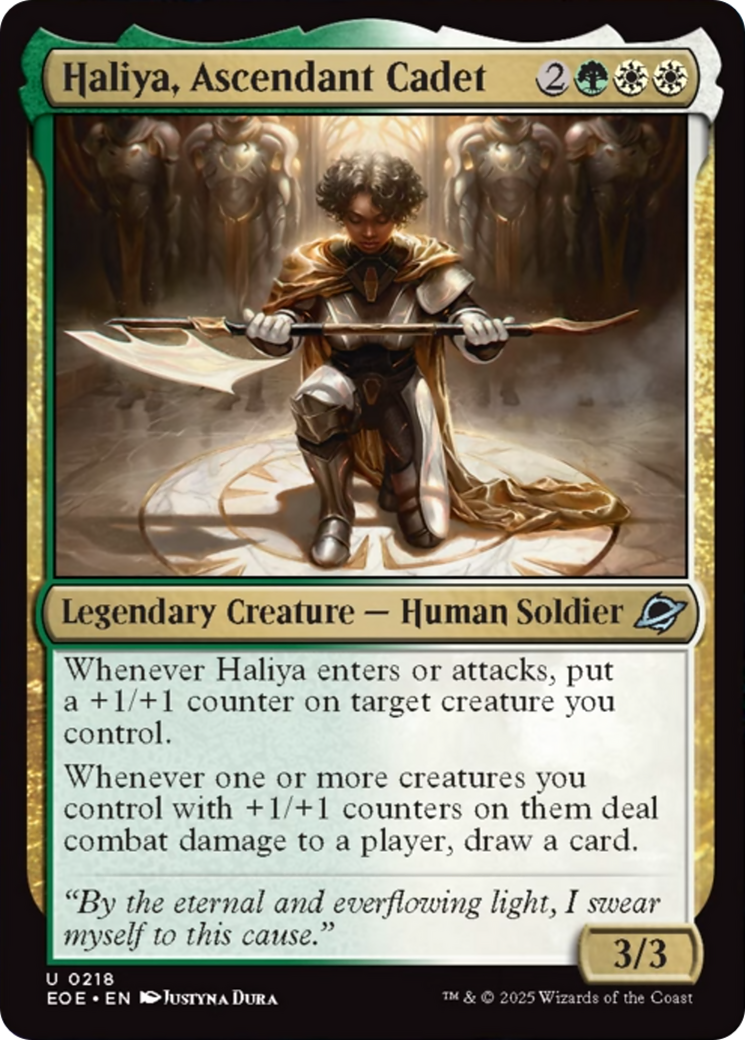 Haliya, Ascendant Cadet [Edge of Eternities] | Total Play