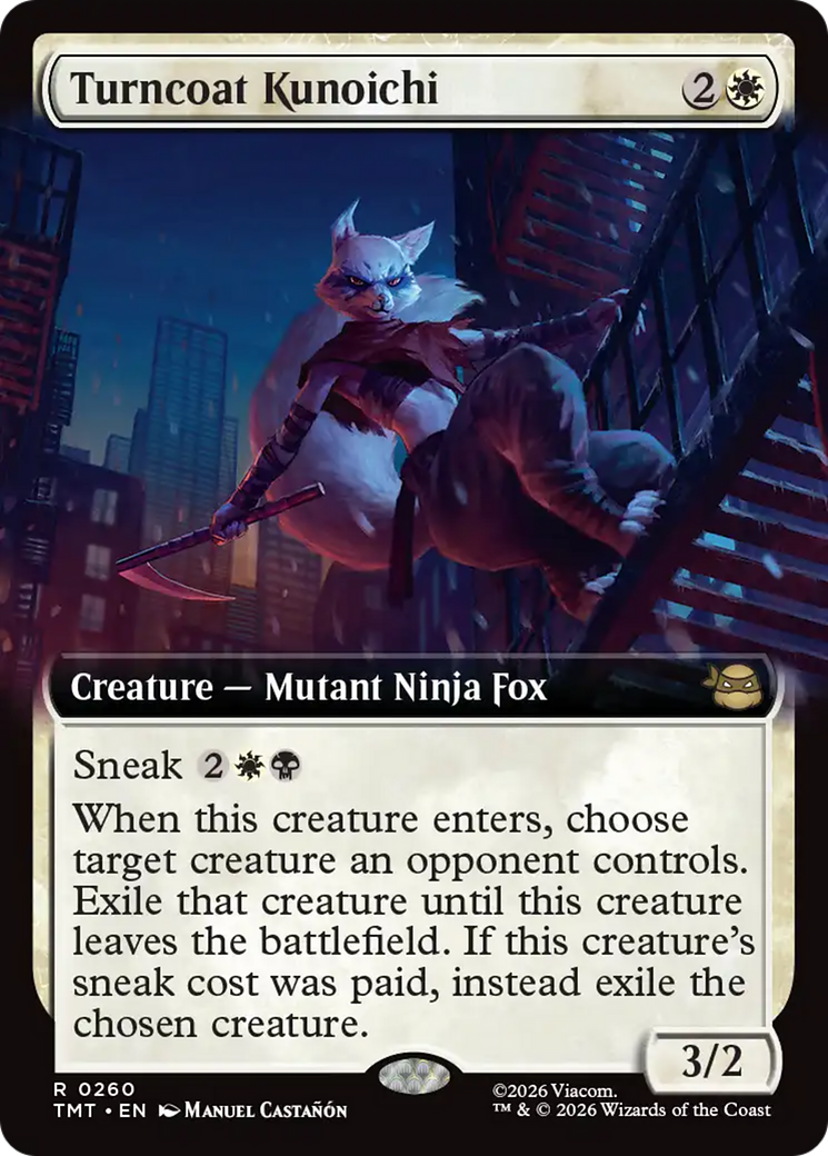 Turncoat Kunoichi (Extended Art) [Teenage Mutant Ninja Turtles] | Total Play