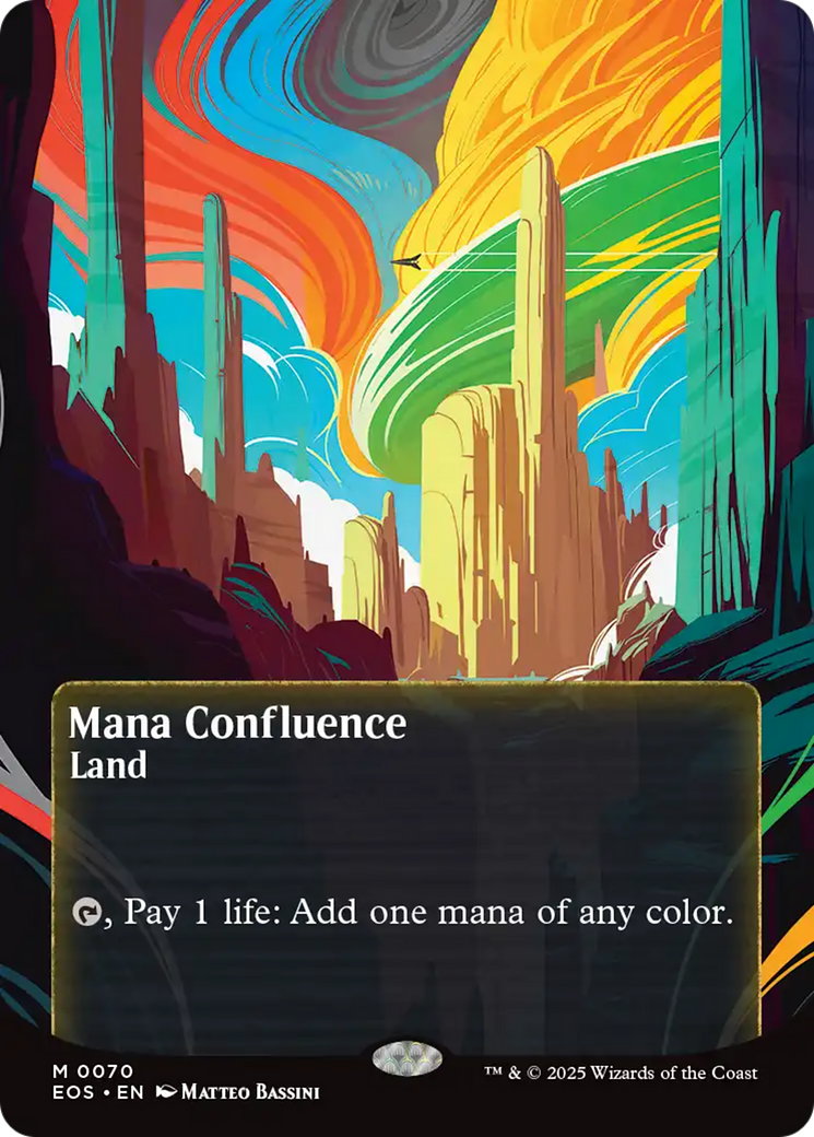 Mana Confluence (0070) (Borderless) [Edge of Eternities: Stellar Sights] | Total Play