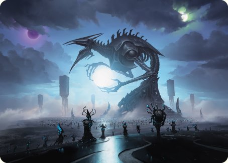 Blue Sun's Twilight Art Card [Phyrexia: All Will Be One Art Series] | Total Play