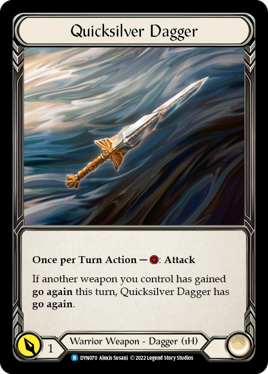 Quicksilver Dagger [DYN070] (Dynasty) | Total Play